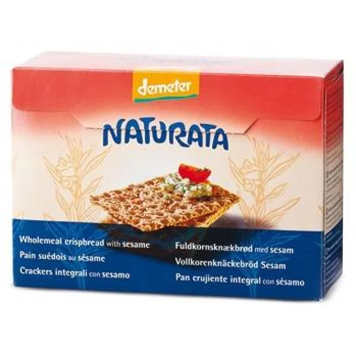 Naturata Cracker Segale Integrale con Sesamo 250 g