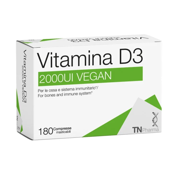 Tsunami Vitamina D3 2000UI Vegan 180 tavolette Tsunami Vitamina D3 2000UI Vegan 180 tavolette