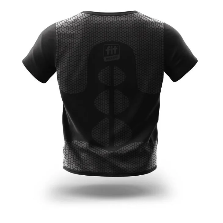 Fit Therapy T-Shirt Dispositivo Medico per Dolori Muscolari Colore Nero Taglia XXL-XXXL Fit Therapy T-Shirt Dispositivo Medico per Dolori Muscolari Colore Nero Taglia XXL-XXXL