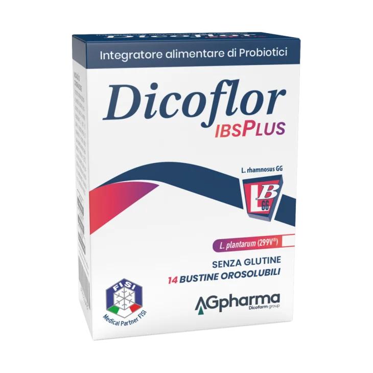 Dicoflor Ibsplus Integratore di Fermenti Lattici 14 bustine