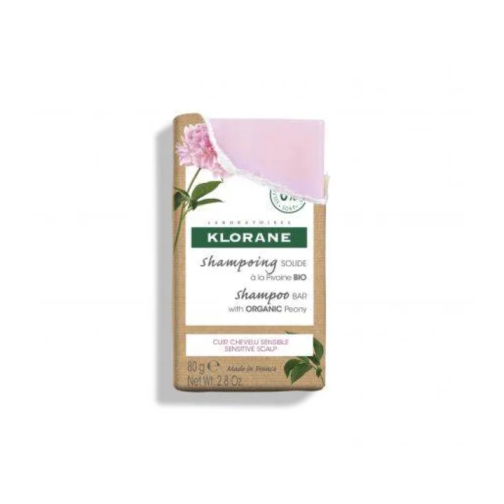 Klorane Shampoo Solido Lenitivo Peonia Bio 80 g