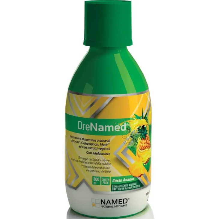 Drenamed Integratore drenante all'Ananas 300 ml Drenamed Integratore drenante all'Ananas 300 ml