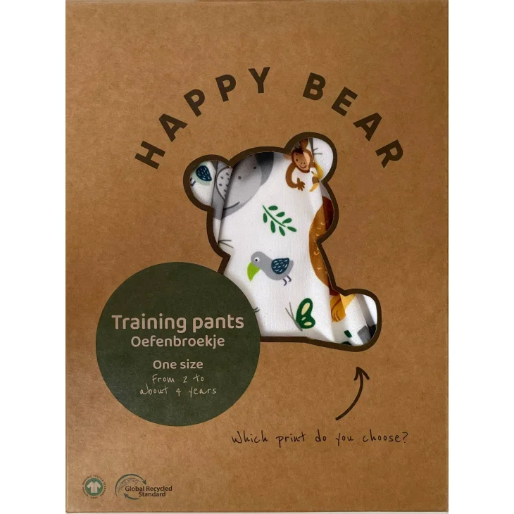 Tatanatura Happy Bear Mutandine Trainer Fantasia Foresta per Bambini dai 2 ai 4 anni Tatanatura Happy Bear Mutandine Trainer Fantasia Foresta per Bambini dai 2 ai 4 anni
