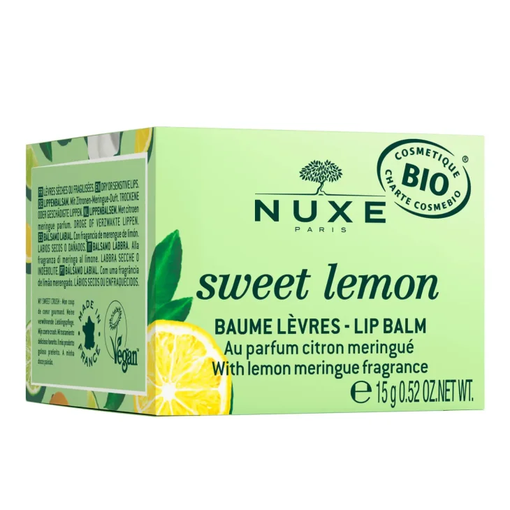 Nuxe Sweet Lemon Baume Levres Bio Balsamo Labbra Idratante 15 g Nuxe Sweet Lemon Baume Levres Bio Balsamo Labbra Idratante 15 g