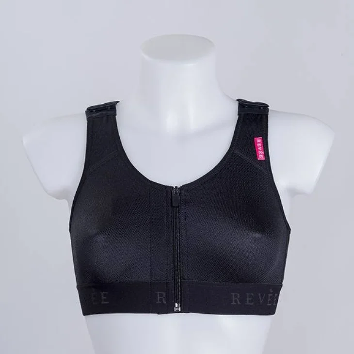 Rev&eacute;e Bra Elodie Reggiseno Post-Operatorio Black XL