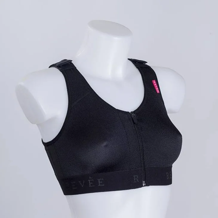 Rev&eacute;e Bra Elodie Reggiseno Post-Operatorio Black M