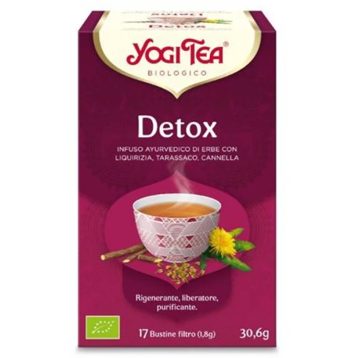 Yogi Tea Detox Infuso Depurativo Biologico 30,6 g