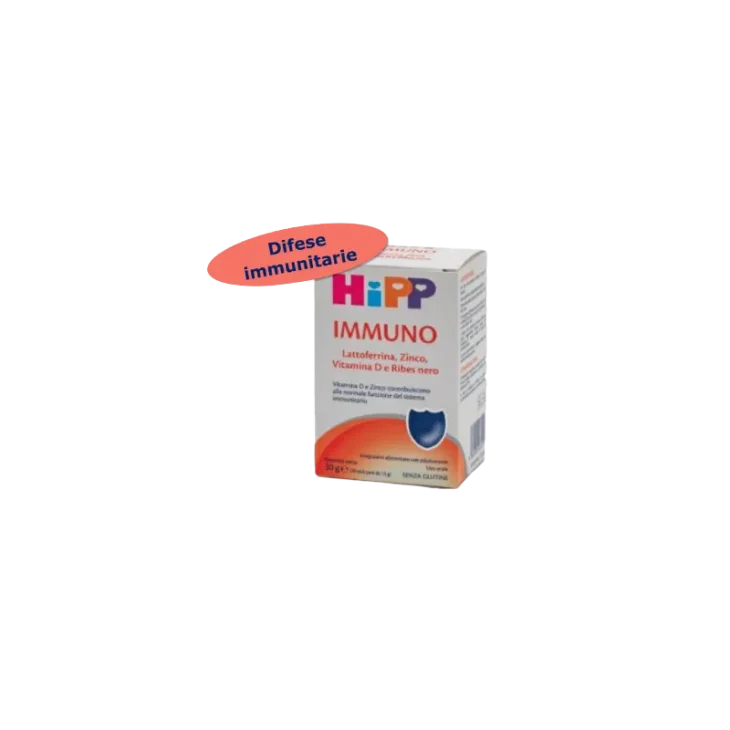 Hipp Immuno Integratore per le difese immunitarie dei bambini 20 stick pack Hipp Immuno Integratore per le difese immunitarie dei bambini 20 stick pack