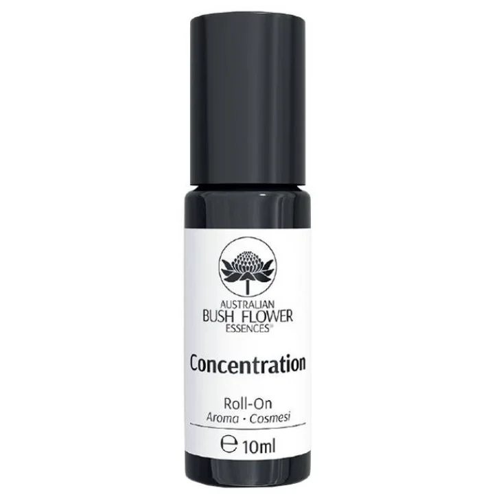 Australian Bush Flowers Essences Concentration Roll On 10 ml Australian Bush Flowers Essences Concentration Roll On 10 ml