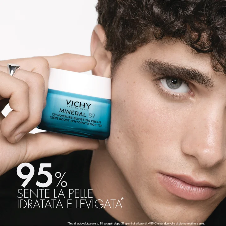 Vichy Mineral 89 Crema Booster Idratante 100h Ricca 50 ml