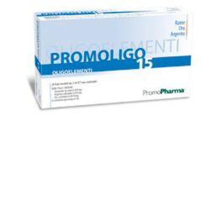 PROMOLIGO 15 RAME/ORO/ARGENTO 20 FIALE 2 ML PROMOLIGO 15 RAME/ORO/ARGENTO 20 FIALE 2 ML