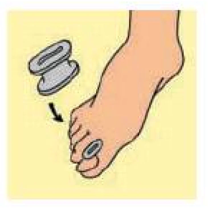 DIVARICATORE PER DITA DEI PIEDI GEL TOE SEPARATOR M DIVARICATORE PER DITA DEI PIEDI GEL TOE SEPARATOR M