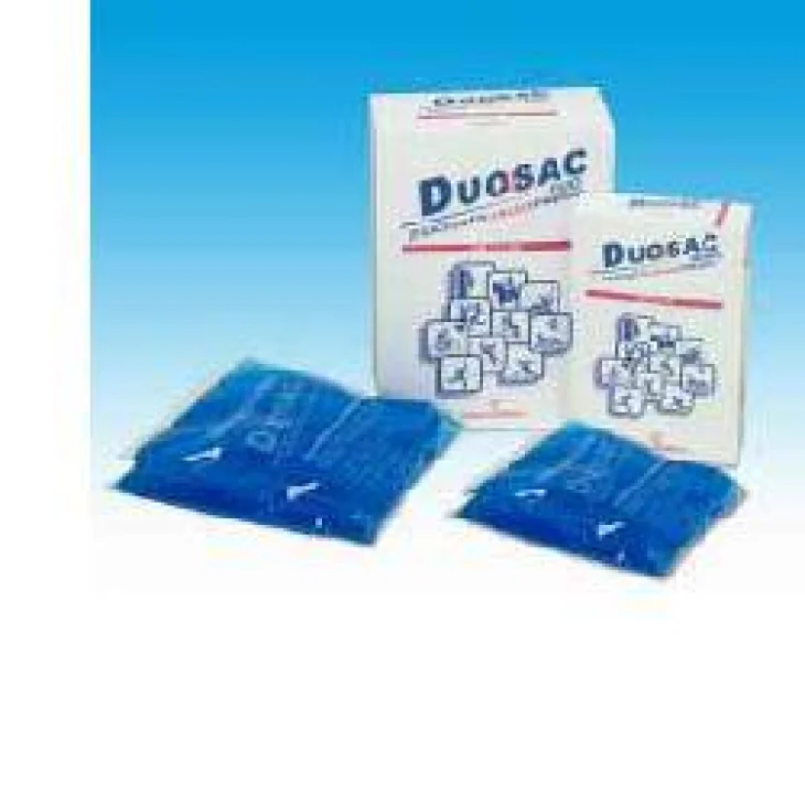 SACCHETTO FREDDO CALDO DUOSAC 2 SACCHETTI CON APPLICATORE InTESSUTO NON TESSUTO 13X25CM SACCHETTO FREDDO CALDO DUOSAC 2 SACCHETTI CON APPLICATORE InTESSUTO NON TESSUTO 13X25CM