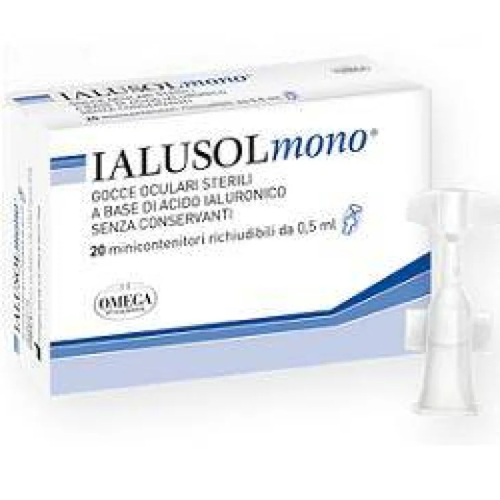 Ialusol Mono Gocce oculari 20 flaconcini Ialusol Mono Gocce oculari 20 flaconcini