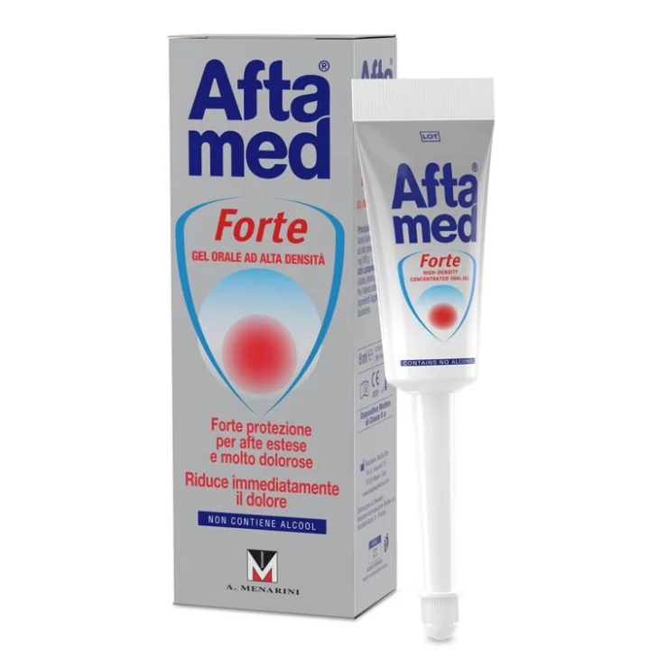 Aftamed Forte Gel per afte estese 8 ml Aftamed Forte Gel per afte estese 8 ml