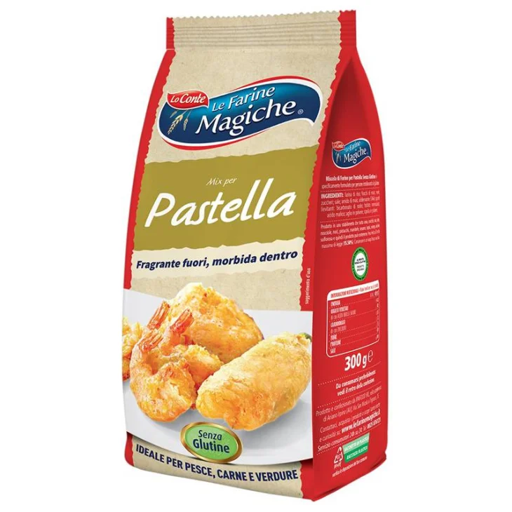 IPAFOOD MIX PER PASTELLA PREPARATO DIETETICO PASTELLA CROCCANTE 300 G IPAFOOD MIX PER PASTELLA PREPARATO DIETETICO PASTELLA CROCCANTE 300 G