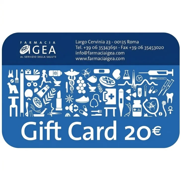 Gift Card Farmacia Igea - Buono Regalo 20 euro
