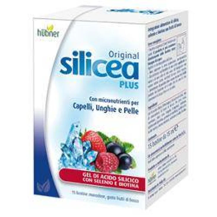 HUBNER ORIGINAL SILICEA PLUS FRUTTI DI BOSCO 15 BUSTINE DA 15 ML HUBNER ORIGINAL SILICEA PLUS FRUTTI DI BOSCO 15 BUSTINE DA 15 ML