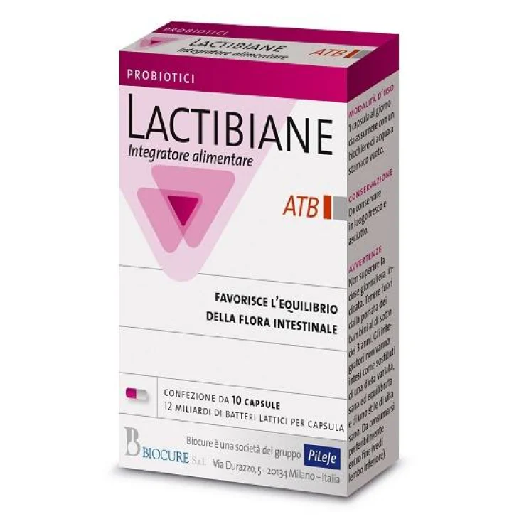 LACTIBIANE ATB 10 CAPSULE LACTIBIANE ATB 10 CAPSULE