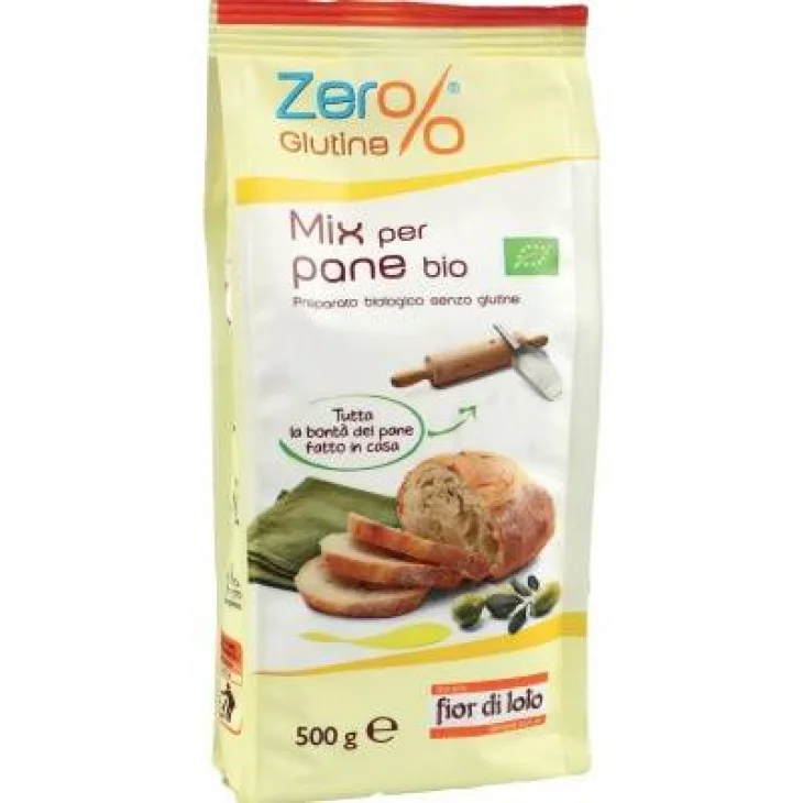 MIX PER PANE SENZA GLUTINE BIO 500 G MIX PER PANE SENZA GLUTINE BIO 500 G