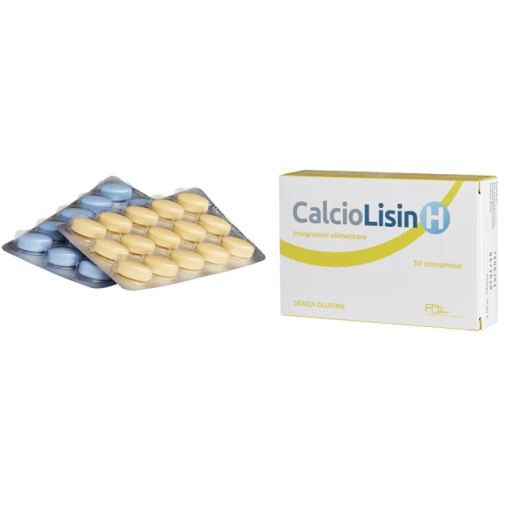 CalcioLisin H Prevenzione e Guarigione dell' Herpes 30 Compresse CalcioLisin H Prevenzione e Guarigione dell' Herpes 30 Compresse