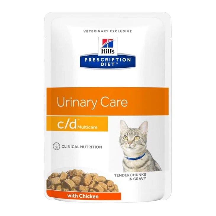 PRESCRIPTION DIET FELINE URINARY CARE C/D CHICKEN 85 G