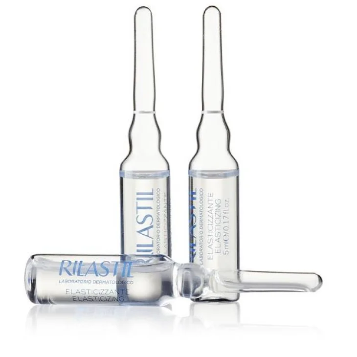 Rilastil Elasticizzante Fiale Trattamento Urto per Viso e Corpo 10 fiale