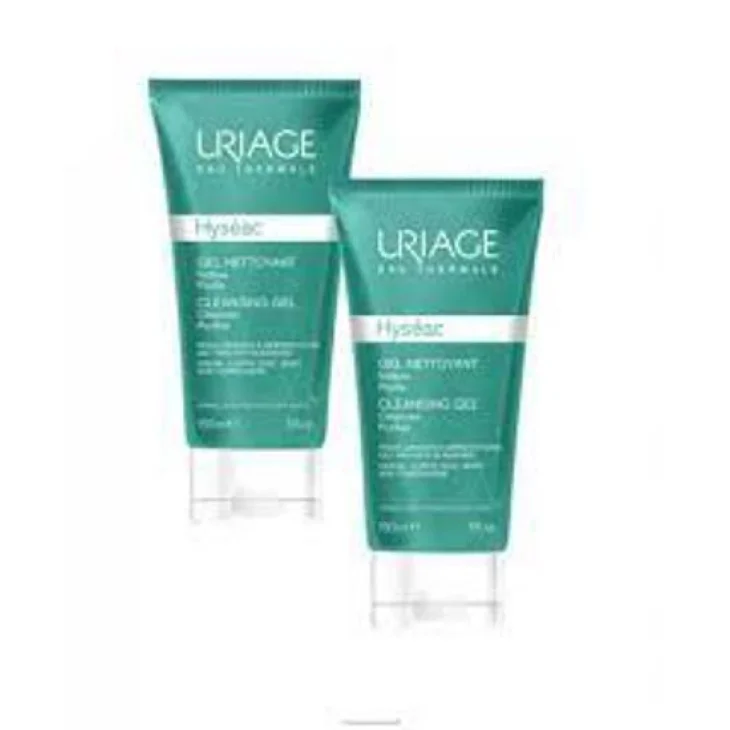 Uriage Hyseac Gel detergente contro impurit&agrave; ed eccesso di sebo 2 x 150 ml