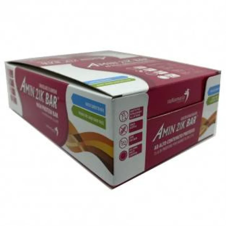 Amin 21K Bar Barrette Proteiche al Cioccolato 20 barrette 33 g