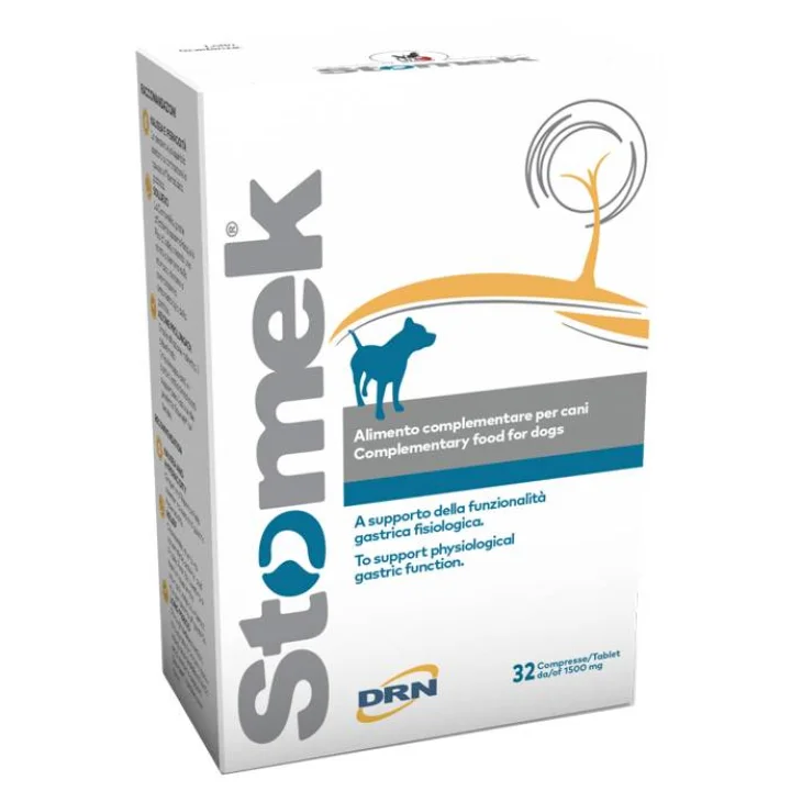Stomek Alimento Complementare per Cani a Supporto della Funzionalit&agrave; Gastrica 32 compresse