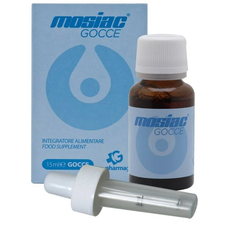 Mosiac Gocce Integratore in gocce di lattoferrina 15 ml Mosiac Gocce Integratore in gocce di lattoferrina 15 ml
