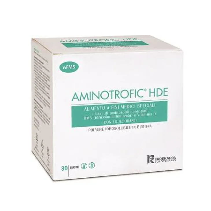 Errekappa Aminotrofic HDE Metabolismo Muscolare Alimento a Fini Medici Speciali 30 Bustine