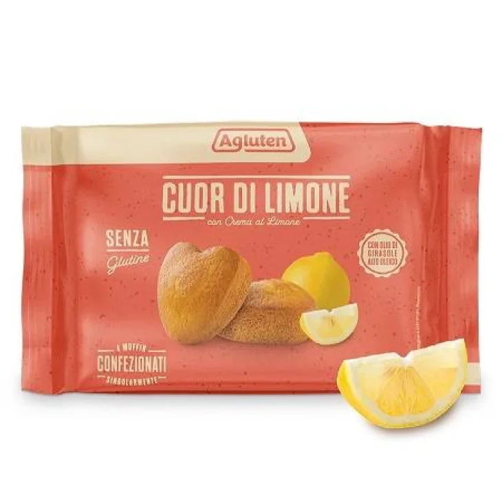 AGLUTEN CUOR DI LIMONE 4 PEZZI DA 37,5 G PROMO