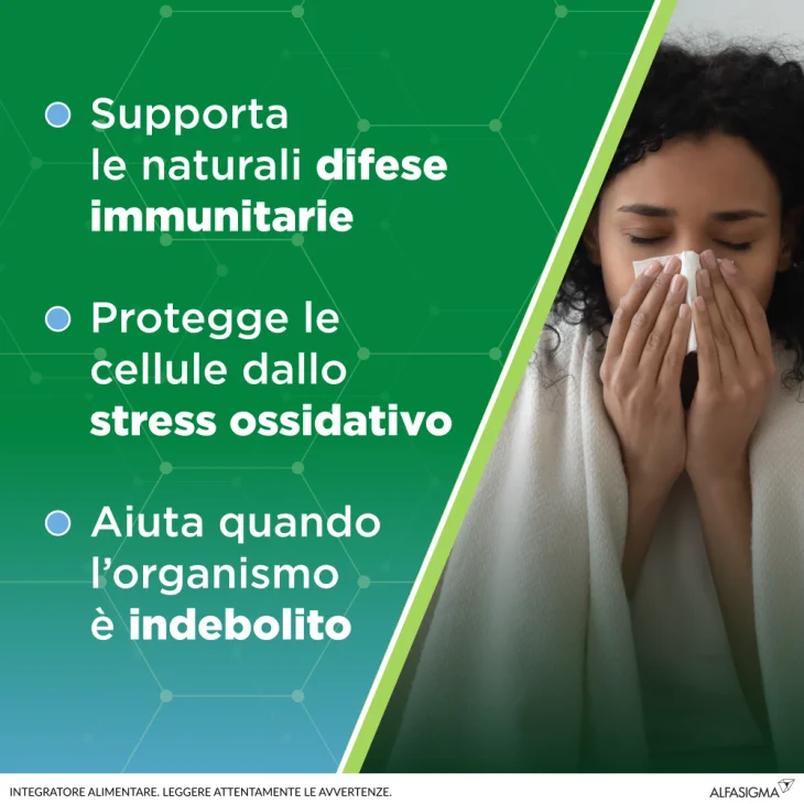 Alfasigma Resvis Forte XR Integratore per il Sistema Immunitario 12 compresse effervescenti