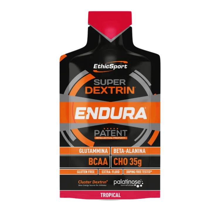EthicSport Super Dextrin Endura Integratore Energizzante Gusto Tropical 60 ml EthicSport Super Dextrin Endura Integratore Energizzante Gusto Tropical 60 ml