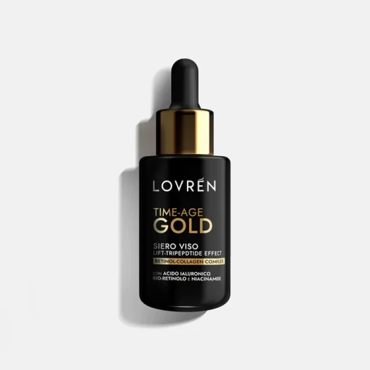 Lovren Time Age Gold Siero Viso Antiet&agrave; 30 ml