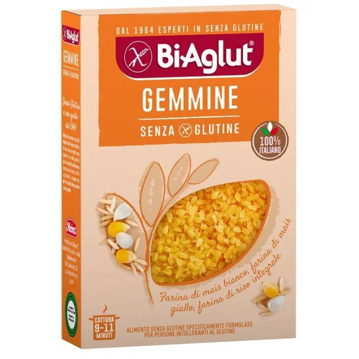 BiAglut Gemmine Pastina senza glutine per zuppe e minestre 250 g BiAglut Gemmine Pastina senza glutine per zuppe e minestre 250 g