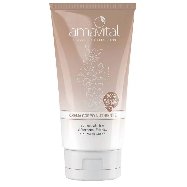 Amavital Verbena & Elicriso Crema nutriente per il corpo 150 ml Amavital Verbena & Elicriso Crema nutriente per il corpo 150 ml