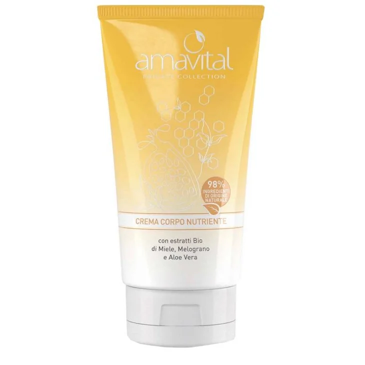Amavital Miele & Melograno Crema nutriente per il corpo 150 ml Amavital Miele & Melograno Crema nutriente per il corpo 150 ml