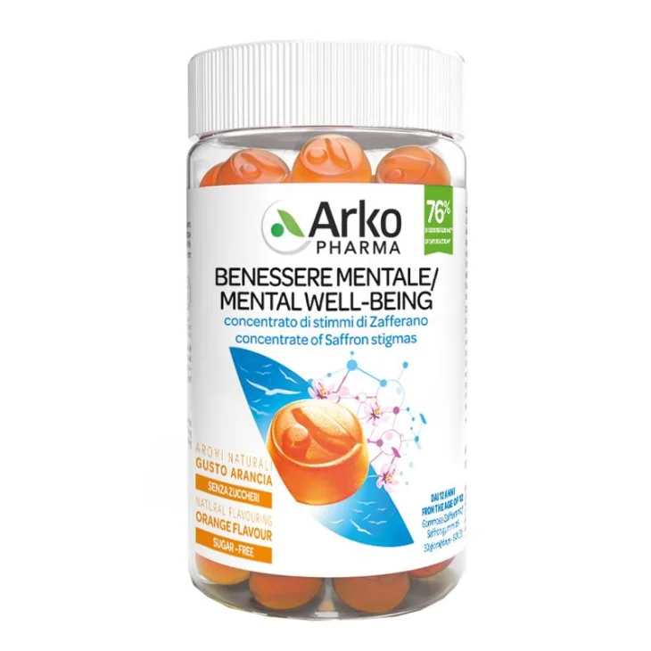 ArkoGummies Benessere Mentale Integratore per il benessere emotivo 60 pastiglie gommose ArkoGummies Benessere Mentale Integratore per il benessere emotivo 60 pastiglie gommose