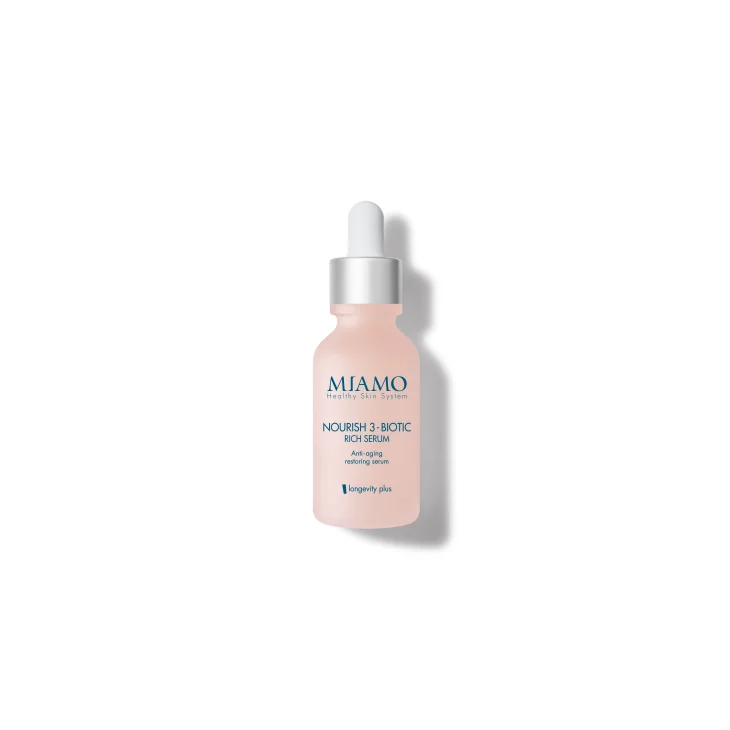 Miamo Longevity Plus Nourish 3-Biotic Rich Serum Siero Anti-Age Viso 30 ml Miamo Longevity Plus Nourish 3-Biotic Rich Serum Siero Anti-Age Viso 30 ml