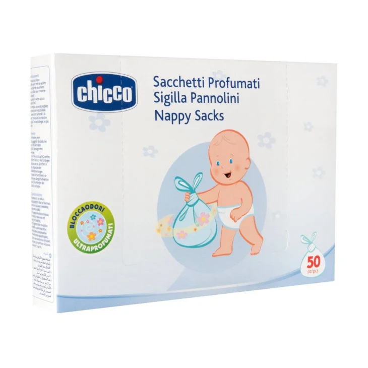 Chicco Sacchetti Profumati Sigilla Pannolino 50 pezzi