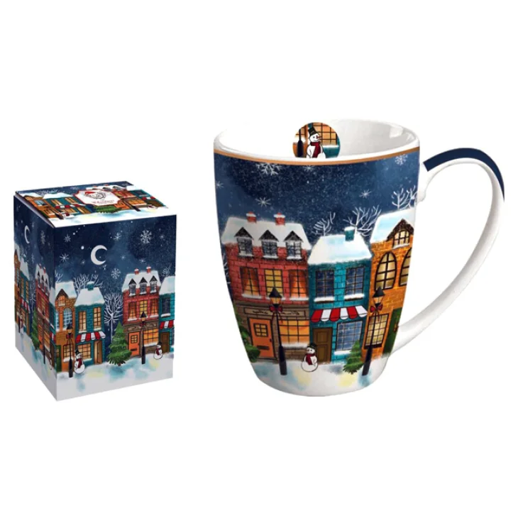 Thesys Pharma Mug Atmosfera Natale Tazza 350 ml Thesys Pharma Mug Atmosfera Natale Tazza 350 ml