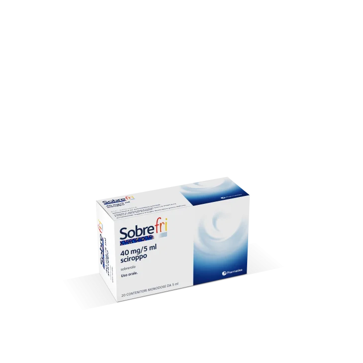 SOBREFRI*20 monodosi 40 mg/5 ml sciroppo SOBREFRI*20 monodosi 40 mg/5 ml sciroppo