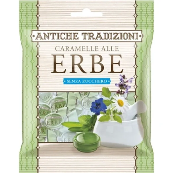 Antiche Tradizioni Caramelle alle Erbe BIO 60 g Antiche Tradizioni Caramelle alle Erbe BIO 60 g