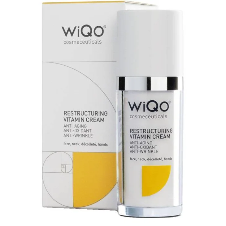 Wiqo Restructuring Vitamin Crema Viso Antirughe e Antiossidante 30 ml Wiqo Restructuring Vitamin Crema Viso Antirughe e Antiossidante 30 ml