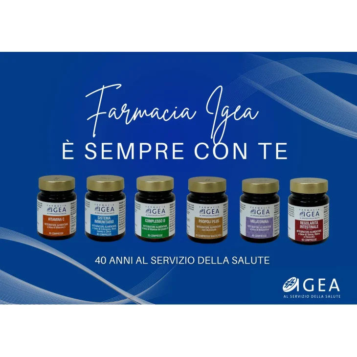Farmacia Igea Complesso B Integratore di Vitamine del Gruppo B 30 compresse Farmacia Igea Complesso B Integratore di Vitamine del Gruppo B 30 compresse