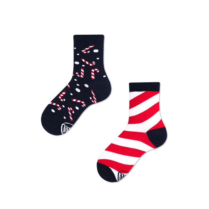 Many Mornings Sweet XMas Calzini Natalizi per Bambini Misura 23-26 1 paio