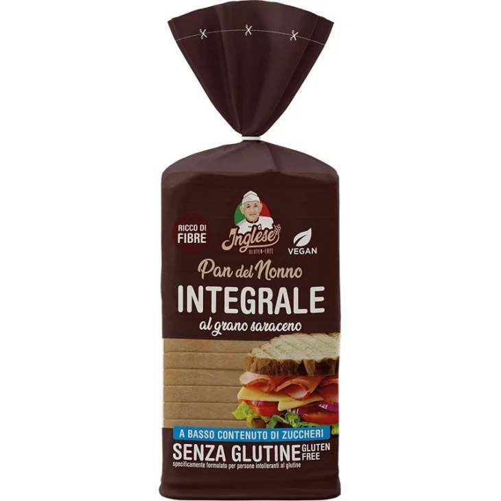 Inglese Pan del Nonno Saraceno senza glutine 300 g