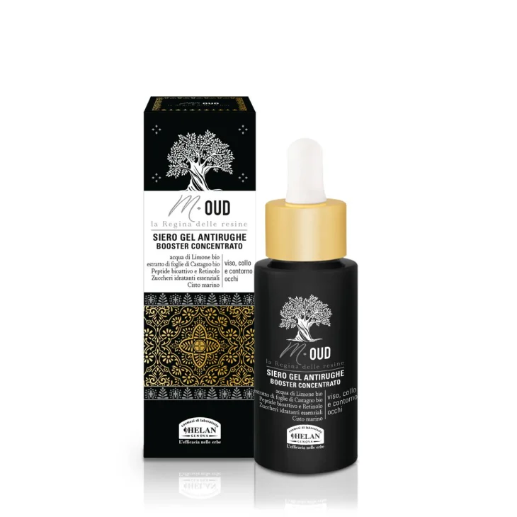 Helan M-Oud Siero Gel Booster Concentrato Antirughe Viso 30 ml